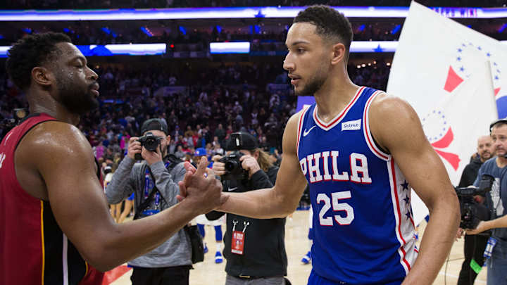 Dwyane Wade Was Impressed by Ben Simmons' Dunk vs. Pacers