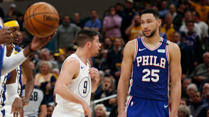 Pacers Mic'd up T.J. McConnell Trash Talking his Former Sixers Teammates Pacers Mic'd up T.J. McConnell Trash Talking his Former Sixers Teammates