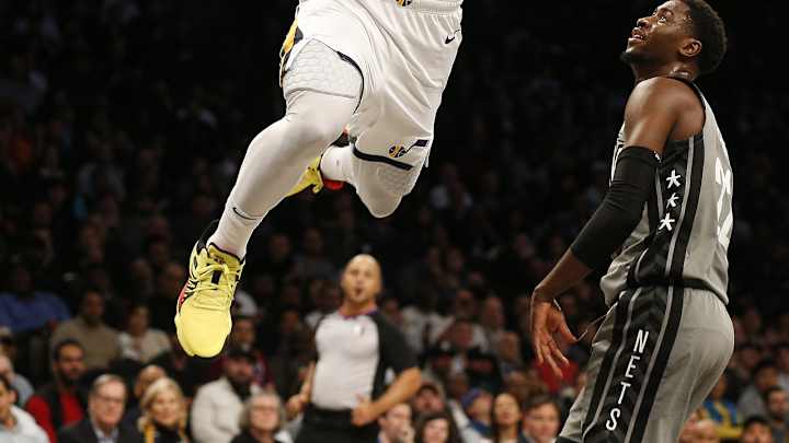 Nets Can't Stop Streaking Jazz, Fall 118-107