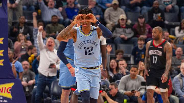 Rockets Buried by Ja Morant, Grizzlies as James Harden Struggles