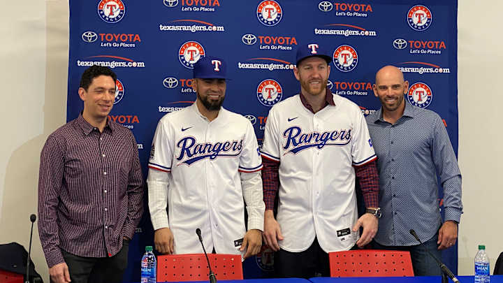 Rangers Announce Signings of Chirinos and Frazier