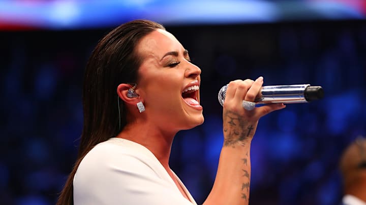Demi Lovato Will Sing National Anthem at Super Bowl LIV Demi Lovato Will Sing National Anthem at Super Bowl LIV