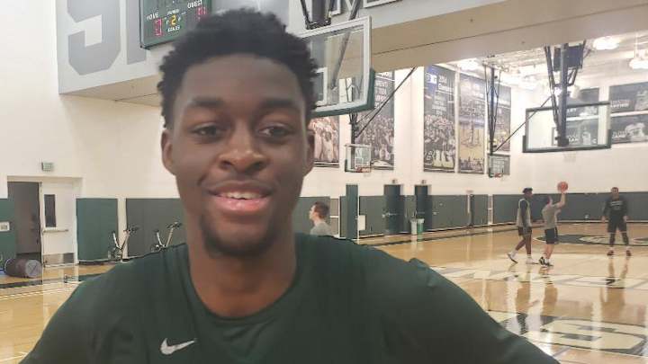 #14 Michigan State G Gabe Brown Talks Big Ten Action
