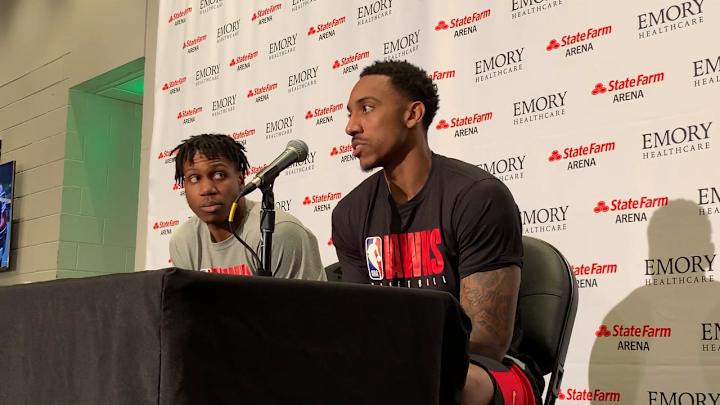 Video: Teague, Graham Introduced As Hawks
