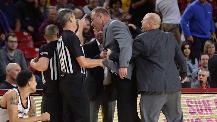 MBB Video: Utah coach Larry Krystkowiak talks with the Pac-12's Andy Katz