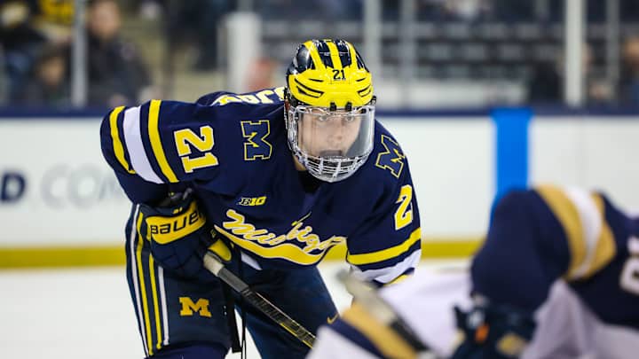 Michigan Hockey Coach Mel Pearson Discusses Sweep At Penn State