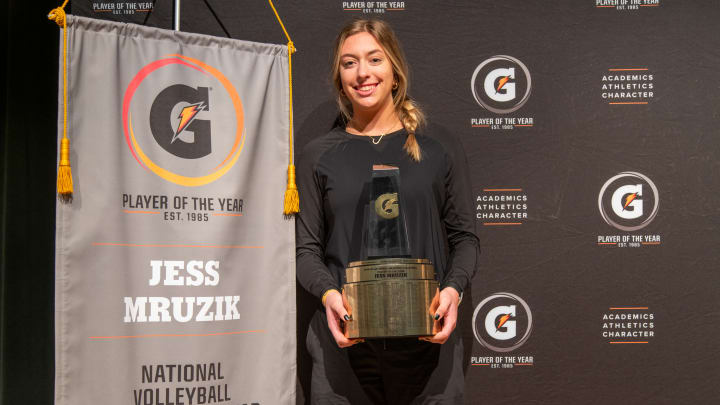 Jess Mruzik Named 2019-20 Gatorade National Volleyball Player of the Year Jess Mruzik Named 2019-20 Gatorade National Volleyball Player of the Year