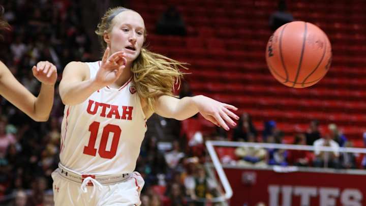 Video: Utah WBB Dru Gylten's dishing out assists
