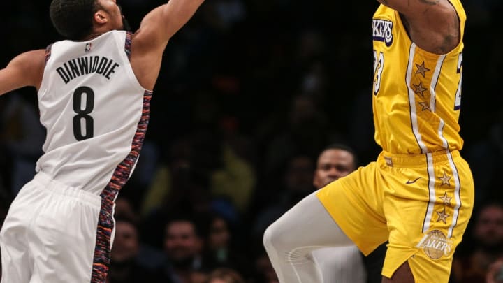 Nets Show Out Against Lakers, But Fall 128-113