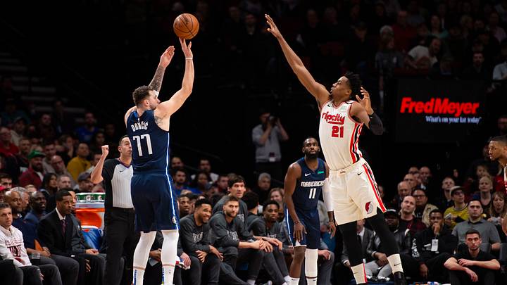 Doncic, Porzingis and the High-Powered Mavs Offense Out-Gun Blazers in Portland, 133-125 Doncic, Porzingis and the High-Powered Mavs Offense Out-Gun Blazers in Portland, 133-125