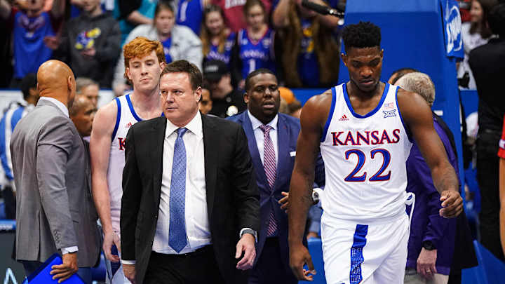 Bill Self Never Considered Removing Silvio De Sousa From Team After Kansas State Brawl Bill Self Never Considered Removing Silvio De Sousa From Team After Kansas State Brawl