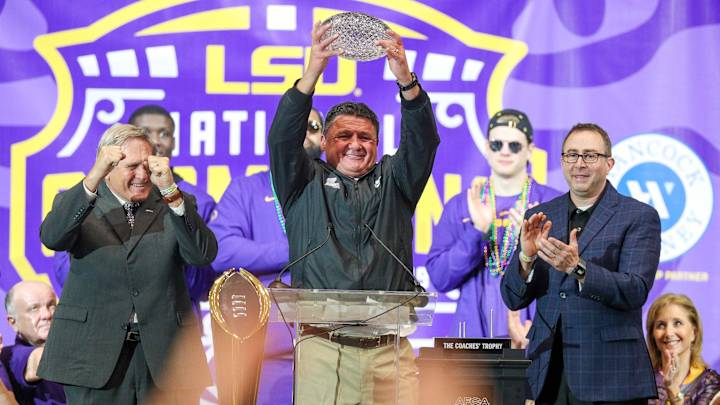 Report: LSU Coach Ed Orgeron Agrees to Six Year Extension With Program