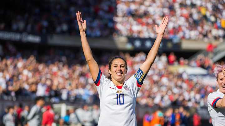 Carli Lloyd Kicks Game-Winning Field Goal in Secret Deodorant's Super Bowl Commercial Carli Lloyd Kicks Game-Winning Field Goal in Secret Deodorant's Super Bowl Commercial