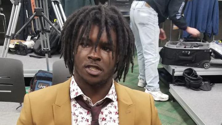 MSU DB Tre Person Post Win Over CMU!