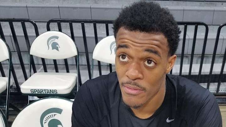 Xavier Tillman Moments Ago After Practice Pre-MN!