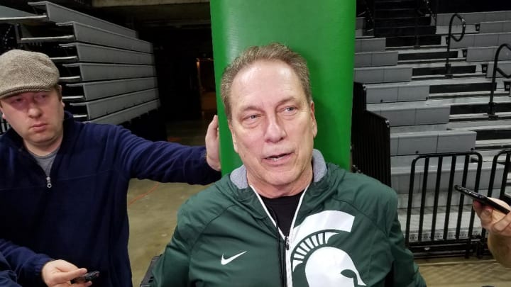 MOMENTS AGO: Tom Izzo Talks After Michigan State Practice MOMENTS AGO: Tom Izzo Talks After Michigan State Practice