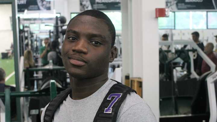 20 MI WR Karamba Kaba Recaps MSU Elite Camp