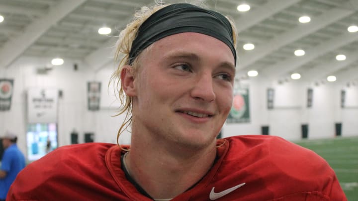 MSU QB Rocky Lombardi After Practice!