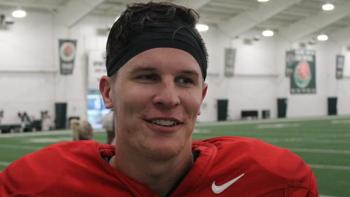 MSU QB Brian Lewerke Talks IU & MORE!