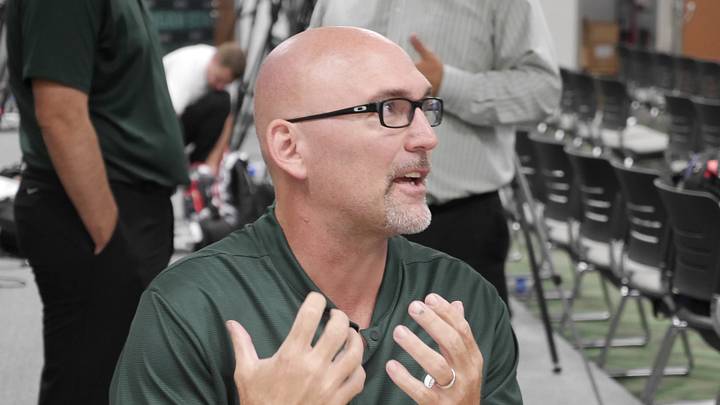 MSU DE Coach Chuck Bullough MSU DE Coach Chuck Bullough