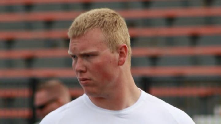 19 IN OL Damon Kaylor Talks MSU Offer