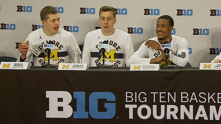 COACH TV: Michigan Coach John Beilein & Players Post Win over Michigan State COACH TV: Michigan Coach John Beilein & Players Post Win over Michigan State