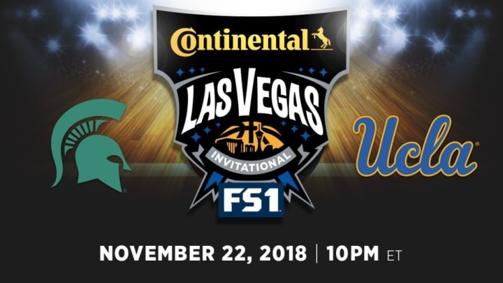 MICHIGAN STATE TO PLAY UCLA IN LAS VEGAS INVITATIONAL