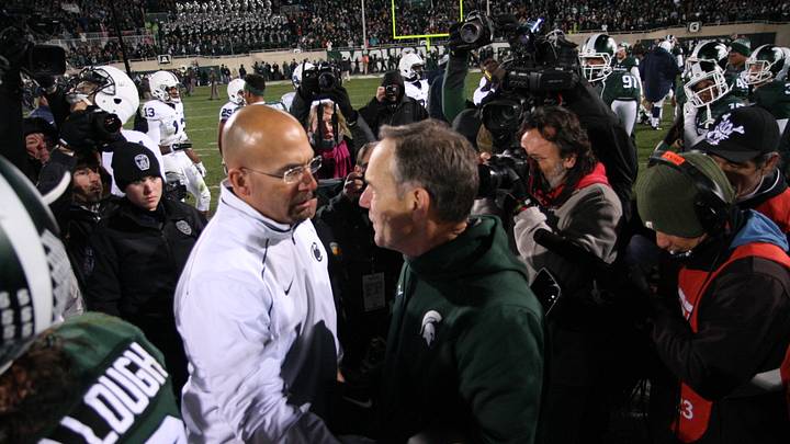 Penn State Coach James Franklin Calls Out Michigan State & Others For Negative Recruiting & PSU AD Concurs! Penn State Coach James Franklin Calls Out Michigan State & Others For Negative Recruiting & PSU AD Concurs!