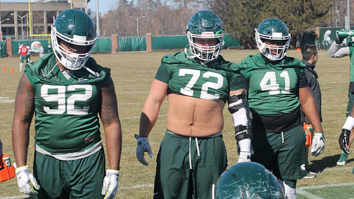 Michigan State Spring Football Highlights Part 3!