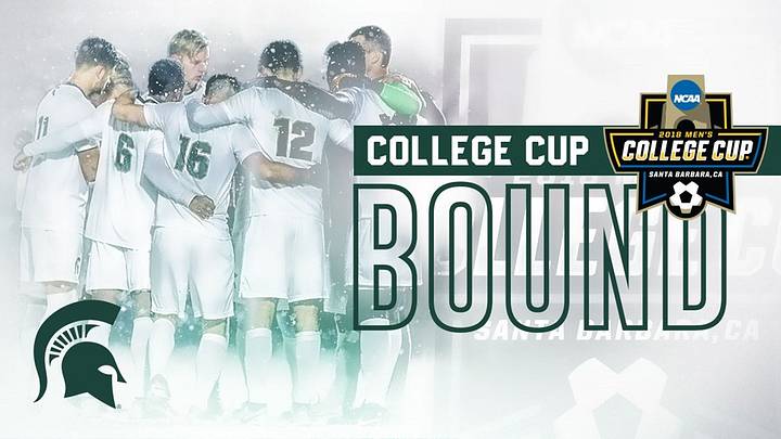 ON TO THE FINAL FOUR: Spartan Soccer Is College Cup Bound! ON TO THE FINAL FOUR: Spartan Soccer Is College Cup Bound!