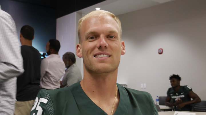 MSU Football P Jake Hartbarger