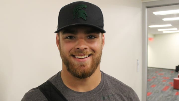 MSU MLB Joe Bachie Post Win Over IU!