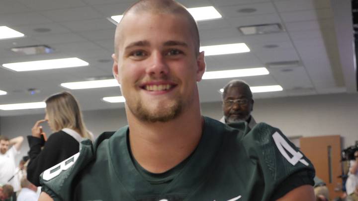 MSU DC Mike Tressel on Kenny Willekes MSU DC Mike Tressel on Kenny Willekes