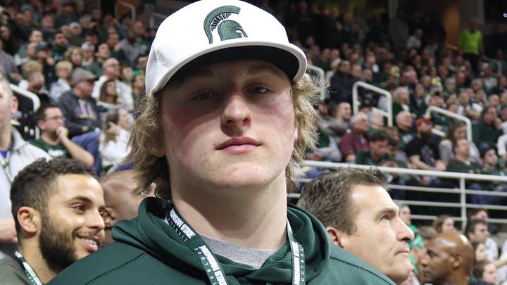 19 MI OL Karsen Barnhart Recaps Michigan State UV