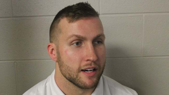 MSU TE Matt Sokol After Beating Rutgers