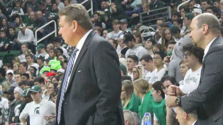TTU Coach Steve Payne after losing to Michigan State.