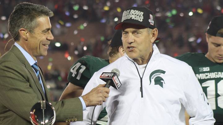 Dantonio Sounds Off On The College Football Playoff Dantonio Sounds Off On The College Football Playoff