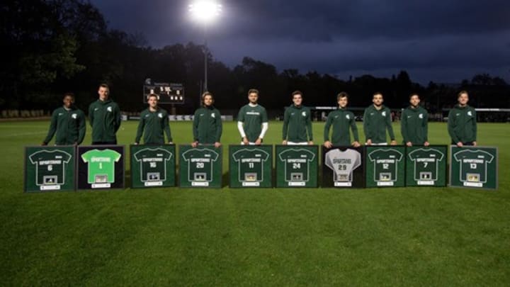 No. 13 Spartan Senior Night Ends With Defensive Draw No. 13 Spartan Senior Night Ends With Defensive Draw