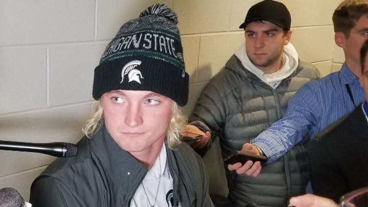 MSU QB Rocky Lombardi Post Loss to Ohio State.
