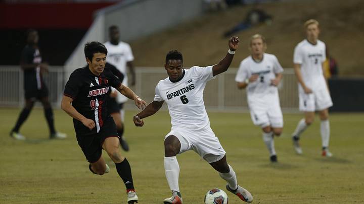 Spartan Soccer Upsets Fourth-Seeded Louisville to Reach Sweet 16