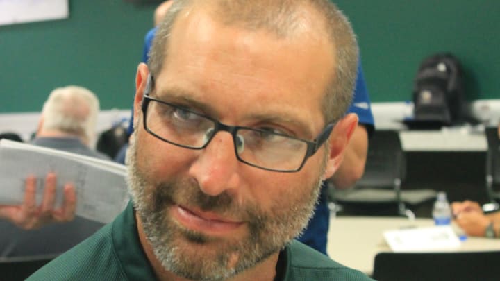 MSU Football OL Coach Mark Staten