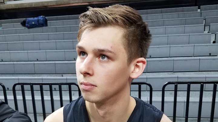 MSU G Matt McQuaid After Practice!