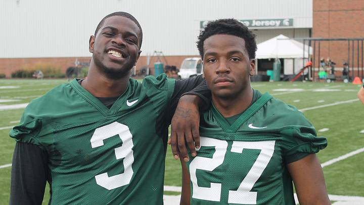 Mark Dantonio talks Spartan Running Backs Mark Dantonio talks Spartan Running Backs