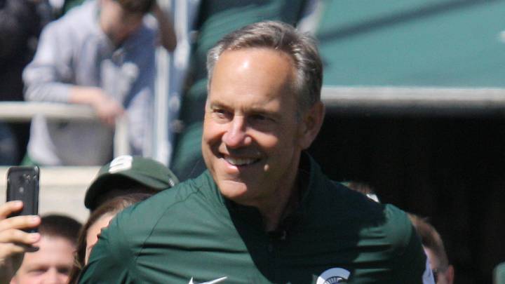 Mark Dantonio Pleased with How Spartan football’s 2016 Spring Developed Mark Dantonio Pleased with How Spartan football’s 2016 Spring Developed