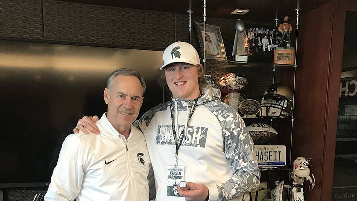 19 MI OL Karsen Barnhart Talks New MSU Offer 19 MI OL Karsen Barnhart Talks New MSU Offer
