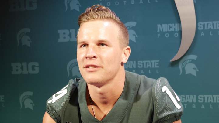 MSU Football QB Brian Lewerke