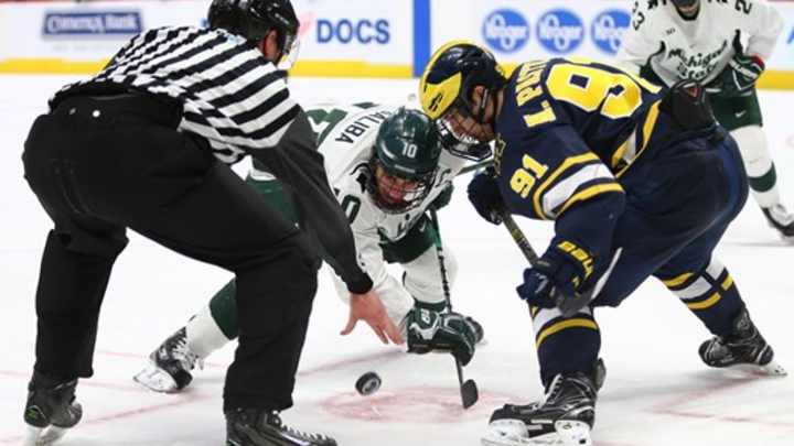 Spartans Edged by Michigan Spartans Edged by Michigan
