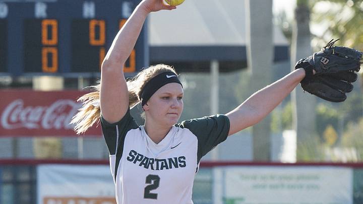 MSU SOFTBALL: Spartan Bats, Zalewski Gem Power 9-0 Win Over UConn MSU SOFTBALL: Spartan Bats, Zalewski Gem Power 9-0 Win Over UConn