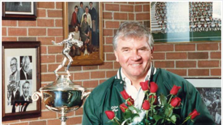 Spry George Perles Says, "Thank You," to the Spartan Nation