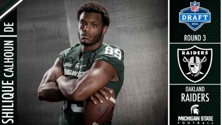 2016 NFL Draft Update: Shilique Calhoun Selected by Oakland in Third Round